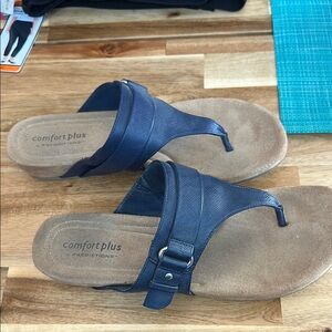 Comfort Plus by Predictions Blue Sandals